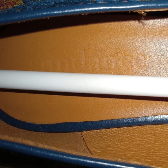 NWT Sundance "Versailles" Floral Jacquard Ponited Toe Flats Size 38 - Picture 4 of 4